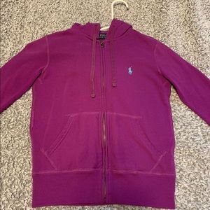 Ralph Lauren zip up sweater